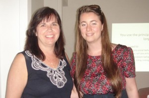 Dr. Mary Barbera and Alix Strickland