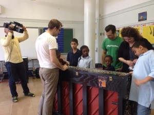 Scott and children interview for NBC