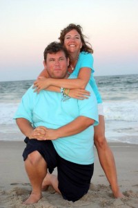 Chris Tuttle with his sister Jamie Tuttle-Virkler. 