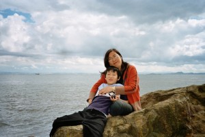 Nina Ni amd son, taken from Warrior Mum blog, with permission